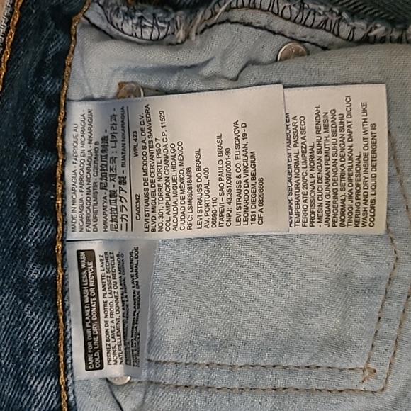 Men’s Levi’s 505 Straight Leg Jeans - Picture 4 of 6